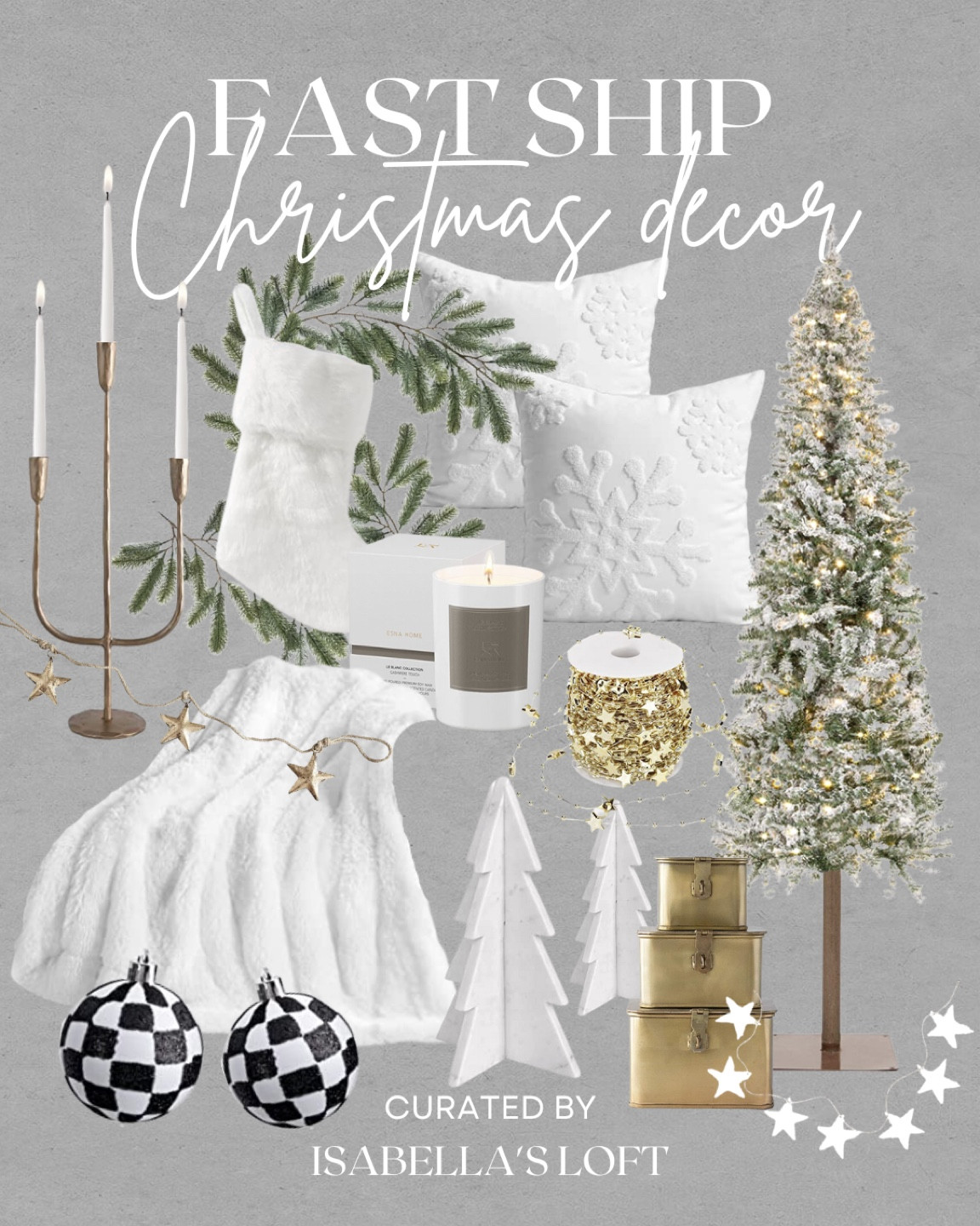 Fast Ship Christmas Decor

Christmas, Christmas Decor, Gift Guide, Christmas tree, Garland, Media Console, Living Home Furniture, Bedroom Furniture, stand, cane bed, cane furniture, floor mirror, arched mirror, cabinet, home decor, modern decor, kitchen pendant lighting, unique lighting, Console Table, Restoration Hardware Inspired, ceiling lighting, black light, brass decor, black furniture, modern glam, entryway, living room, kitchen, throw pillows, wall decor, accent chair, dining room, home decor, rug, coffee table

#LTKhome #LTKSeasonal #LTKHoliday