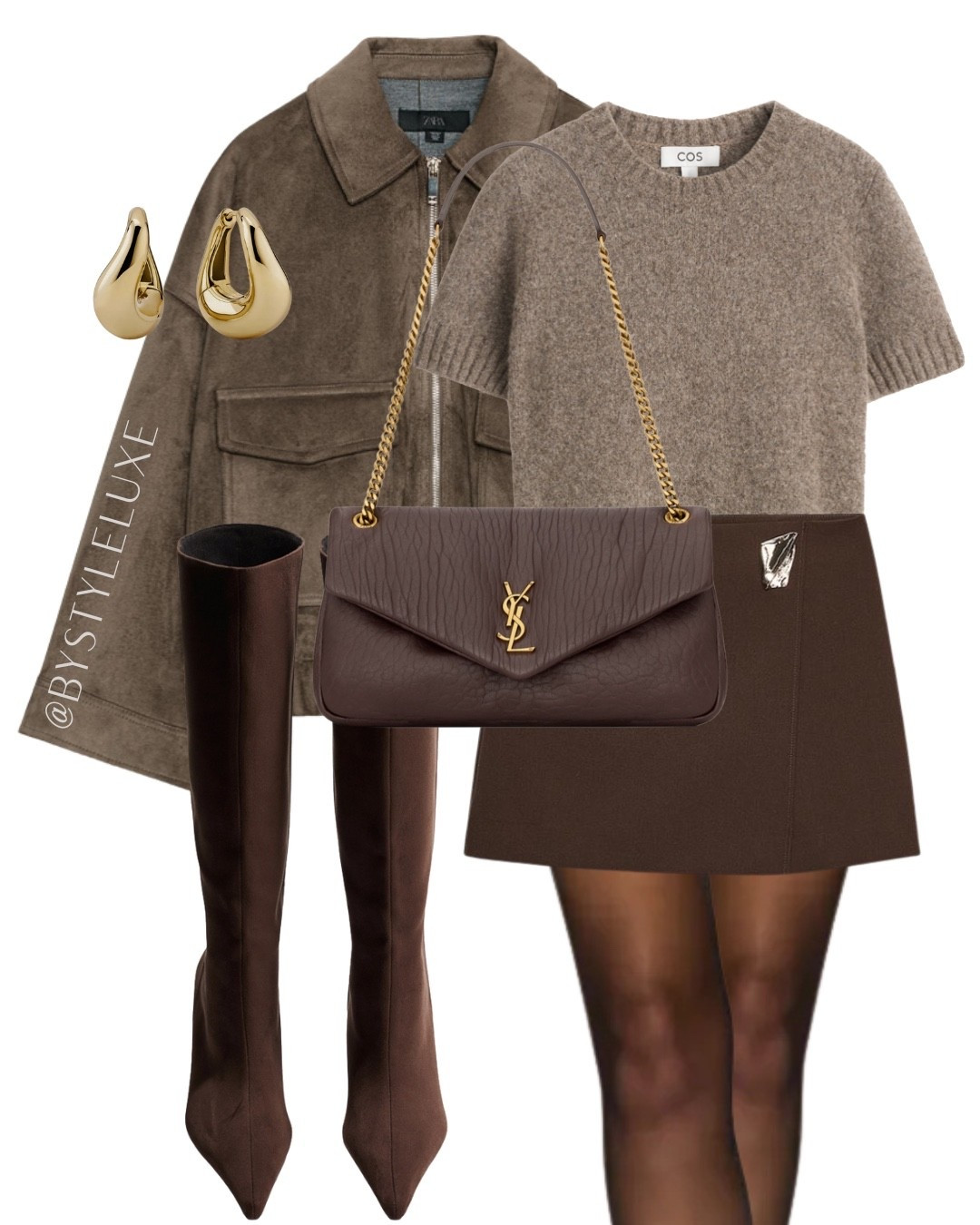 SUEDE JACKET - styling this new suede Zara jacket with a skirt and knee high boots for an elevated dressy outfit 

#winterboots #suedejacket #autumnoutfit

#LTKdatenight #LTKshoes #LTKautumn