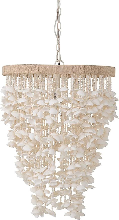 Kouboo 1050127 Seashell Ceiling Chandelier, White | Amazon (US)