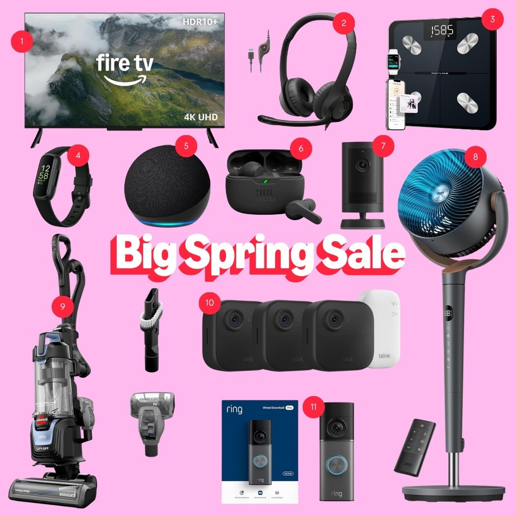 Indulge in a total lifestyle reset with the best deals from the Big Spring Sale! Running from March 25-31, this event covers every category from luxury beauty and professional hair styling to smart kitchen tech and wellness essentials. This master edit brings together the most-loved products that elevate every aspect of the daily routine. Whether it’s achieving a salon-quality blowout at home, perfecting the morning latte, or optimizing the home's security, these top-performing finds are the answer. With significant markdowns across the board, it is the ideal time to shop for high-quality brands that usually come with a premium price tag. Don’t wait—these deals are only around for a limited time! Click through to the LTK shop to see all the top picks and save big on the best of the season. 🛍️🌟
#BigSpringSale #AmazonHaul #LifestyleBlogger #AmazonFavorites #ShopTheSale #SpringDeals #EverythingAmazon #MustHaves #LTKsalealert #DailyDeals #AmazonFinds2026 #ShoppingGuide #LuxuryForLess #HomeAndBeauty #DealHunter

#LTKHome #LTKSaleAlert