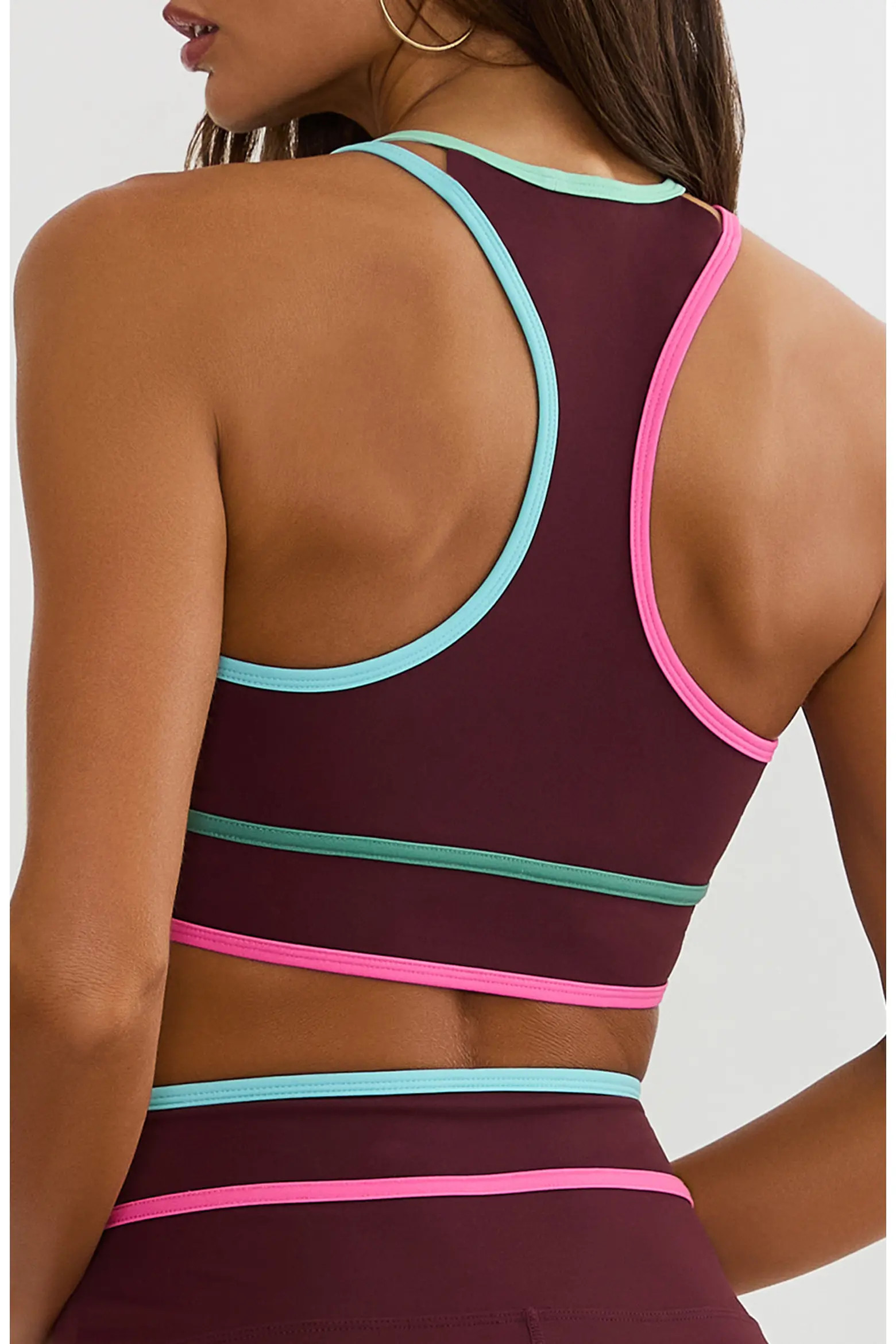 Beach Riot Anari Colorblocked Sports Bra (Women) | Nordstrom | Nordstrom
