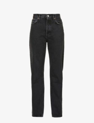 AGOLDE 90s Pinch Waist straight-leg high-rise organic-cotton denim jeans | Selfridges