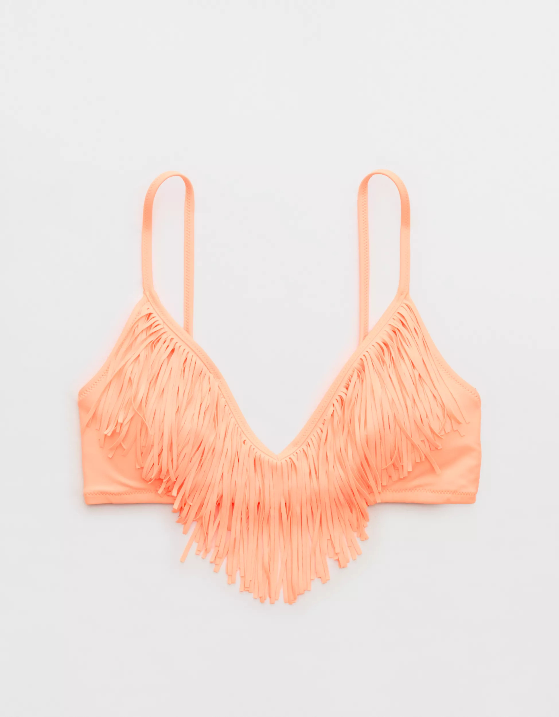 Aerie Skinny Strap Voop Bikini Top | Aerie