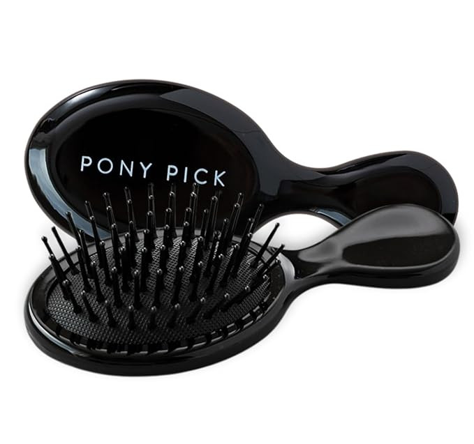 Pony Pick - Mini Hair Brush - Travel size, Compact Hair Brush for Wet & Dry Hair - On-the-go Trav... | Amazon (US)