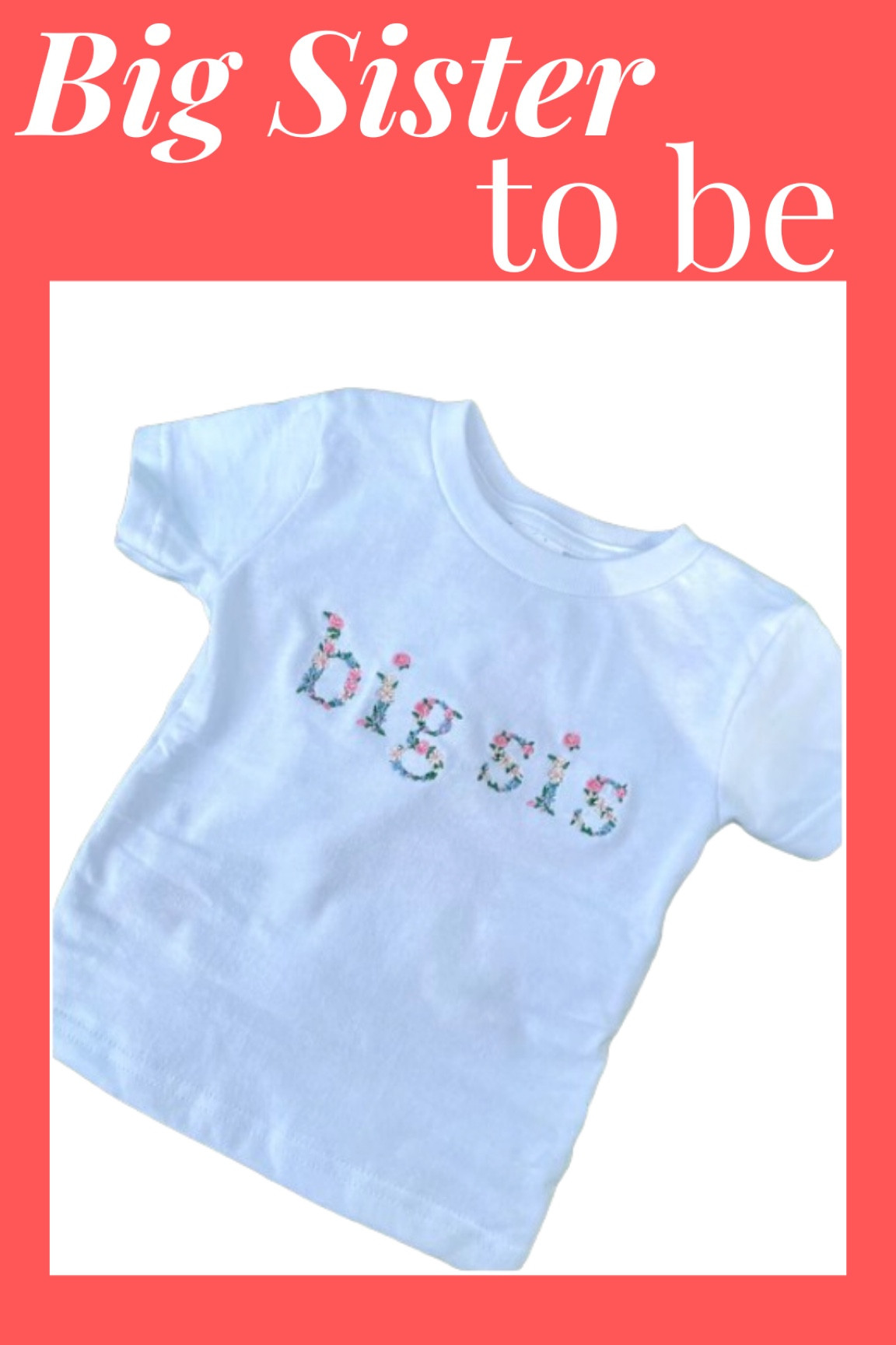 I’ll never get over this floral embroidery! So pretty and such a cute way to announce a big sister to be! 

#LTKkids #LTKbump #LTKbaby