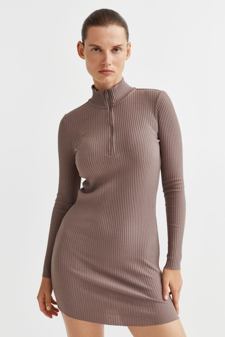 Rib-knit Bodycon Dress | H&M (US + CA)