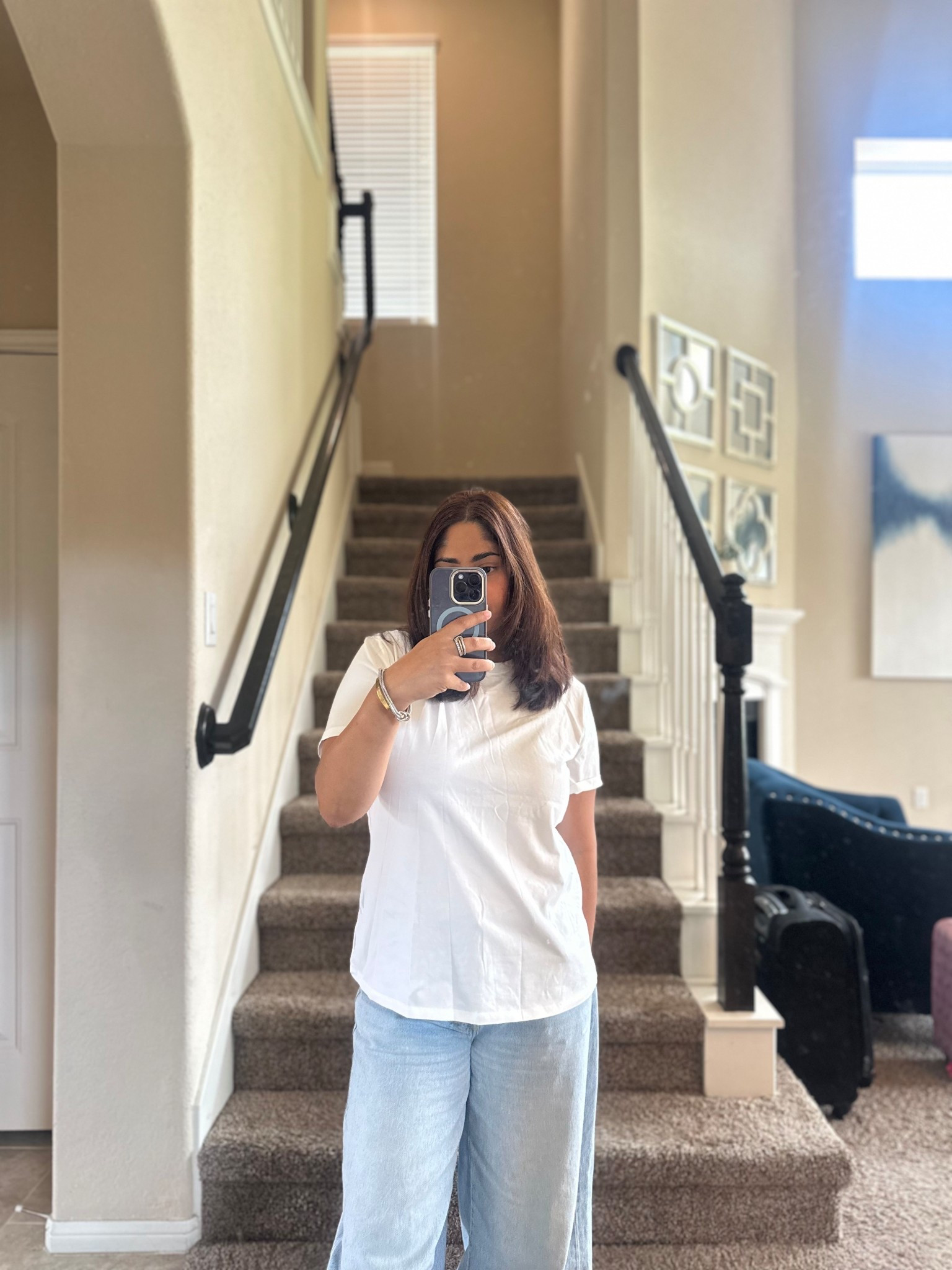Basic white tee and baggy jeans #targetstyle #whitetee #baggyjeans #target 

#LTKFindsUnder100 #LTKFindsUnder50 #LTKStyleTip