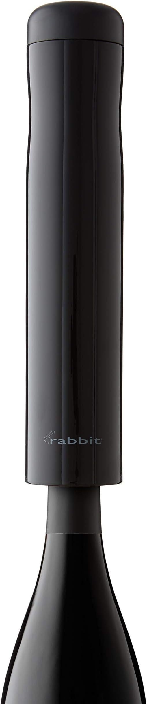 Rabbit Automatic Electric Corkscrew Wine Bottle Opener, One Size, Shiny Black | Amazon (US)