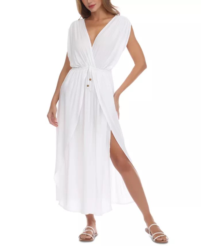 Front-Slit Cover-Up Dress | Macys (US)