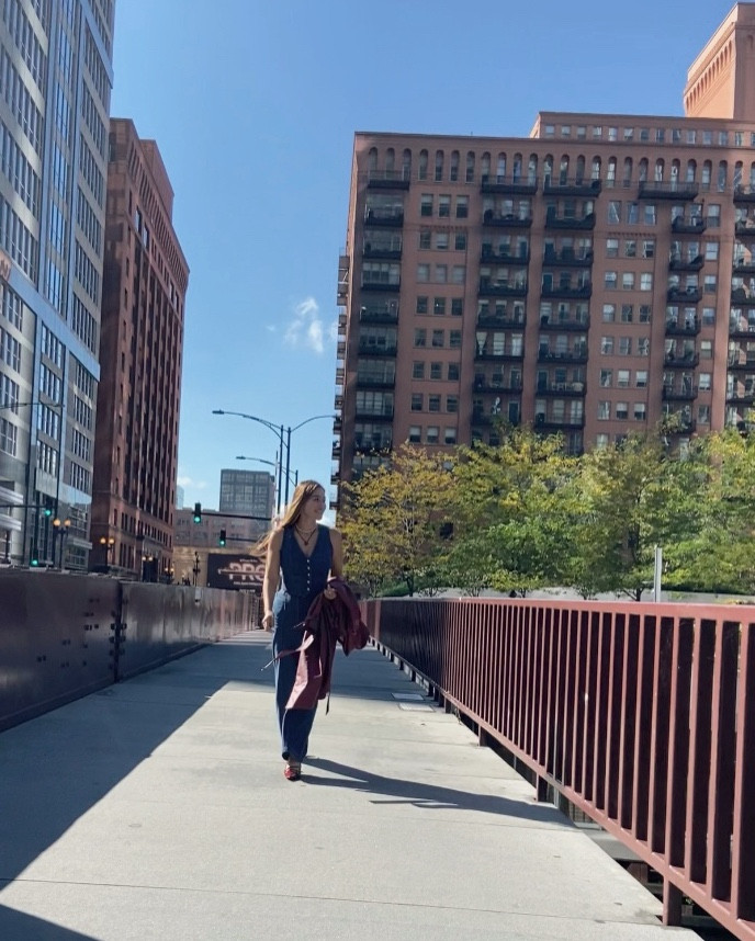 Denim for business trips in the falll