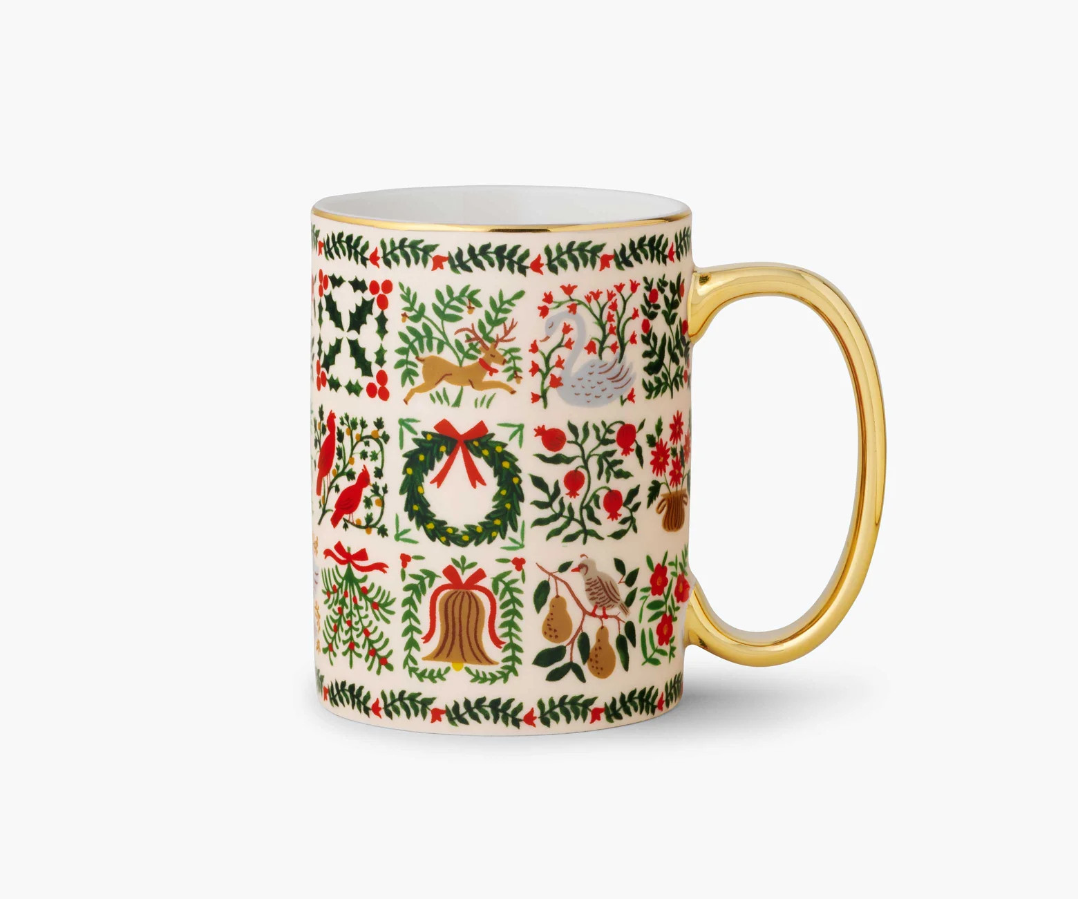Holiday Porcelain Mug - Christmastide | Rifle Paper Co.