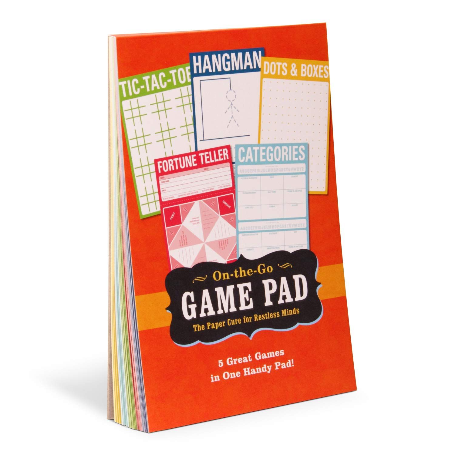 Knock Knock On-The-Go Game Pad 1, Travel Activity Pad for Kids, 6 x 9-inches | Amazon (US)