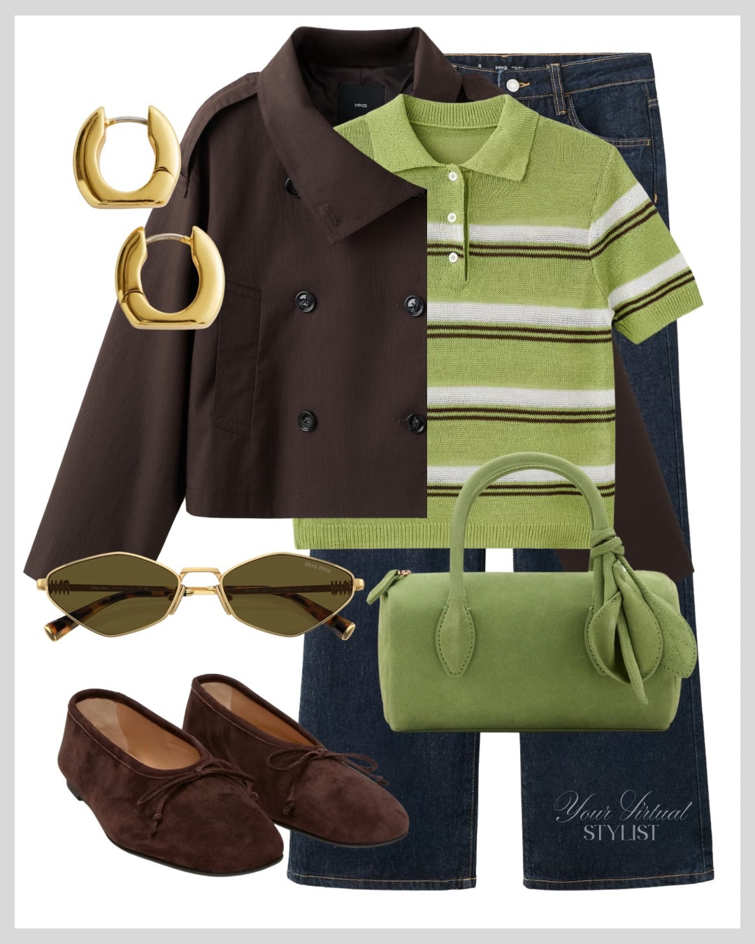 Three ways to style a classic cropped trench✨🤎

Comment «Shop» and I’ll DM you where to shop 🛍️

Make sure to FOLLOW me to get the link 🔗 

You can also shop all my outfits via the Link in Bio 💫

#springoutfitideas #shorttrenchcoat #outfitsoftheweek #outfitinspo #virtualstylist

Spring outfit ideas, styling, fashion stylist, style, outfit inspo, outfit ideas, casual looks, everyday outfits, stylish, trendy looks, fashion trends, suede shoes, cropped trenchcoat, ballet flats, what to wear