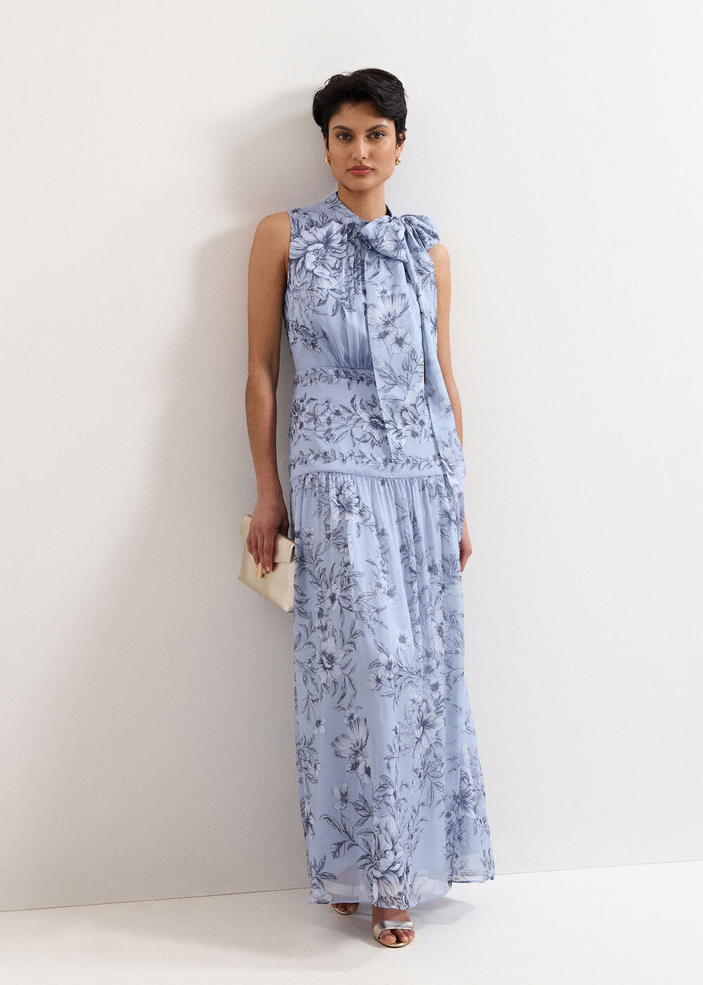 Dakota Silk Maxi Dress | Phase Eight UK | | Phase Eight