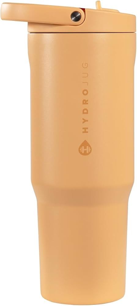 HydroJug Sport - Stainless Steel Tumbler with Straw, Vacuum Insulated, 40oz Leakproof Water Bottl... | Amazon (US)