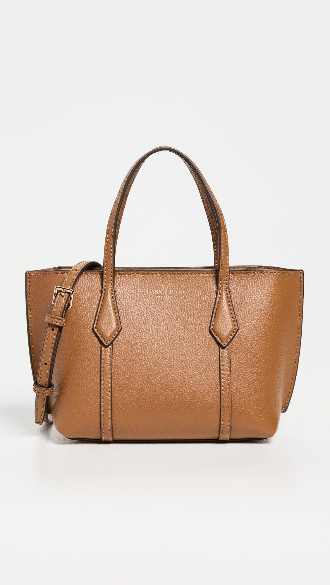 Tory Burch Perry Mini Tote Autumn Brown One Size | Shopbop