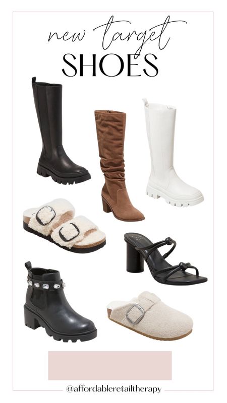 Target finds 
Target 
Boots
Knee high boots
Fall fashion
Fall outfit ideas 
Clogs
Birkenstock look alike
Booties
Black heels
Black boots
Brown boots 
White boots
Slippers
Fall trends
Sherpa

#LTKSeasonal #LTKshoecrush #LTKunder50