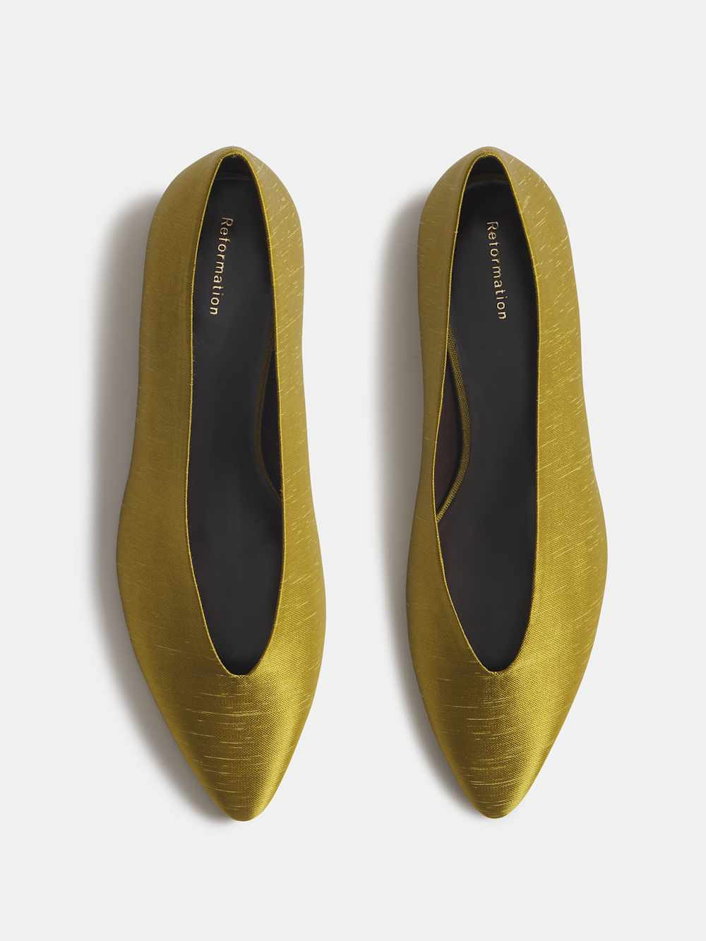 Reformation Calista Flat Black Velvet 8 | Reformation (Global)