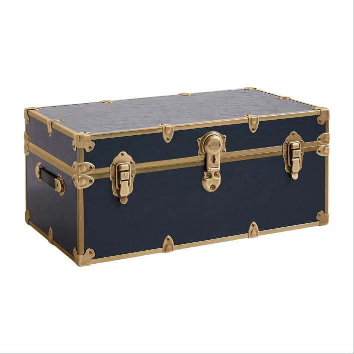 Faux Leather Standard Dorm Trunk | Pottery Barn Teen