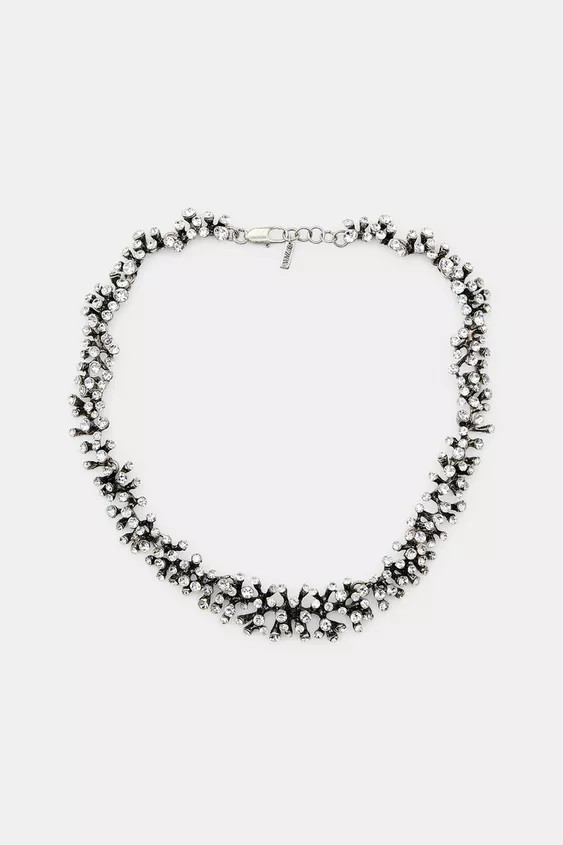 SPARKLY CHOKER NECKLACE | Zara UK