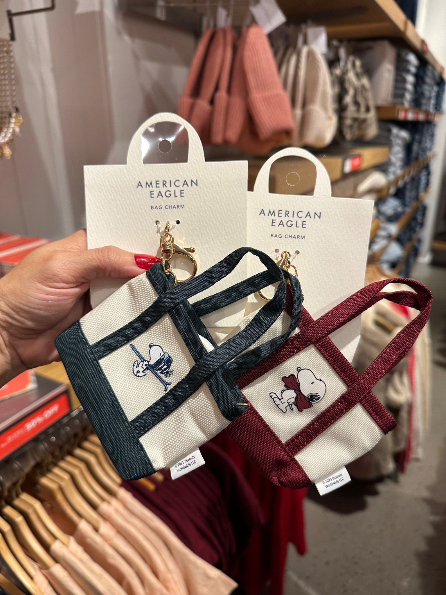 Bag charms at American Eagle 

#LTKHoliday #LTKGiftGuide #LTKSeasonal