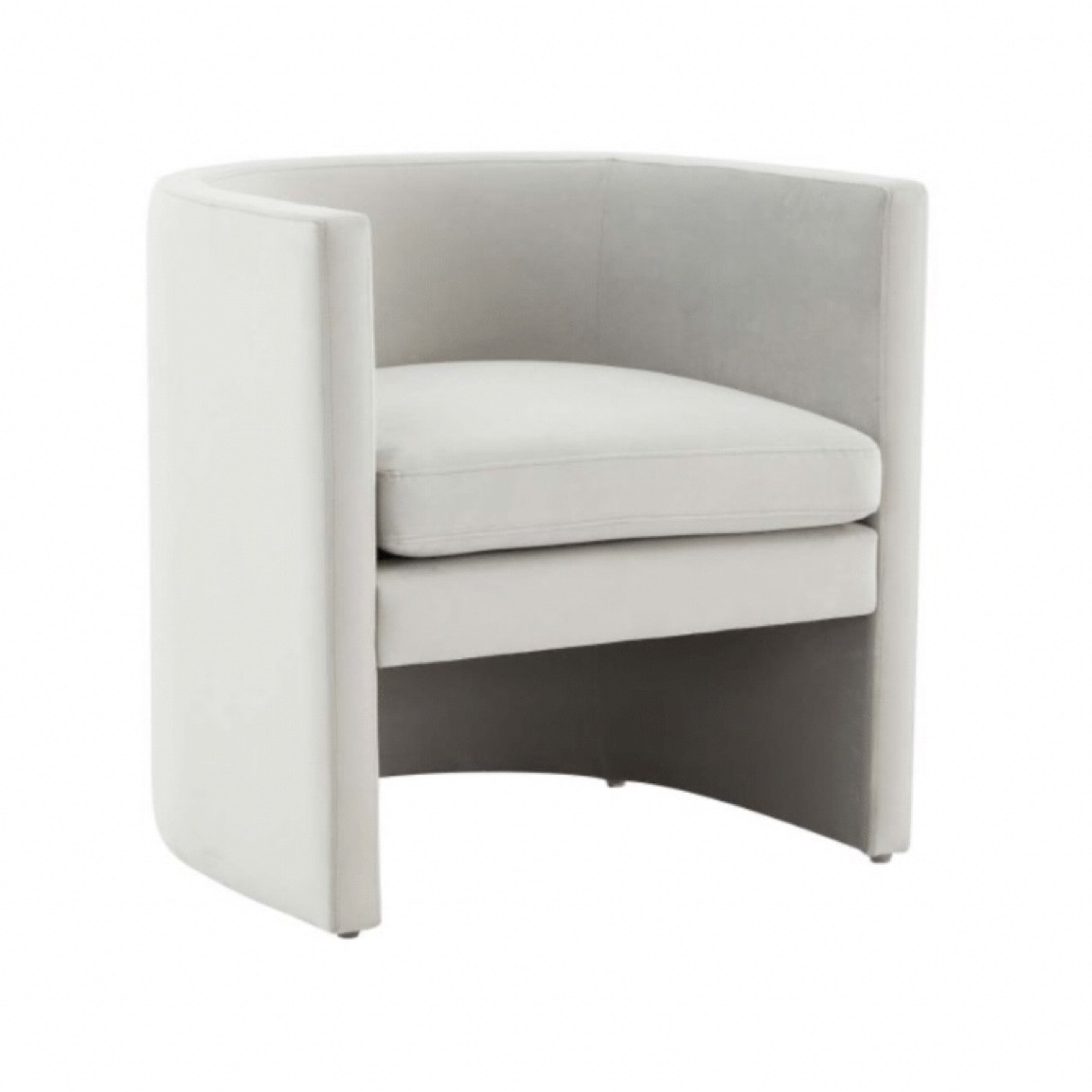 A modern + coastal upholstered fav — the Couture Rosabeth Curved Accent Chair  

#LTKhome