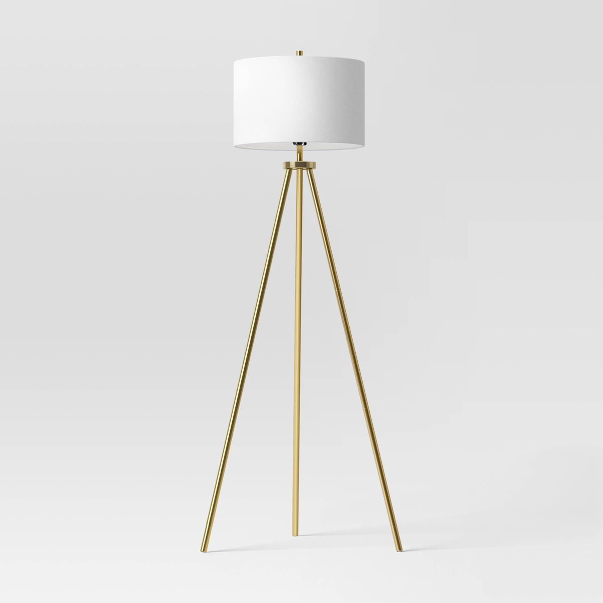 Ellis Tripod Floor Lamp Brass - Threshold™ | Target