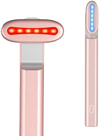 Amazon.com: Laduora 5-in-1 Dual Color Facial Wand Single Kit for Face and Neck | Microcurrent Fac... | Amazon (US)