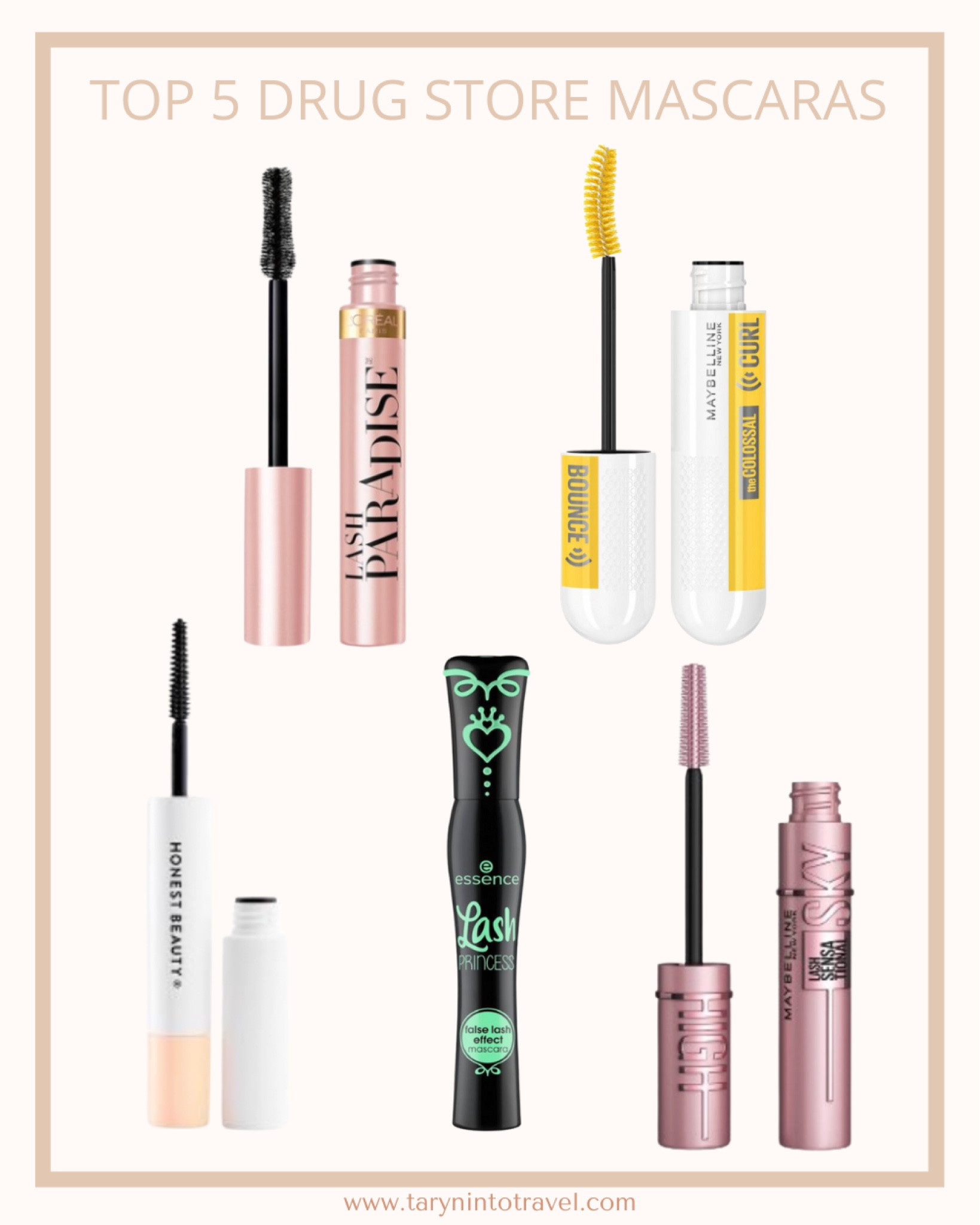 Top 5 drugstore mascaras 

#LTKunder50 #LTKU #LTKbeauty