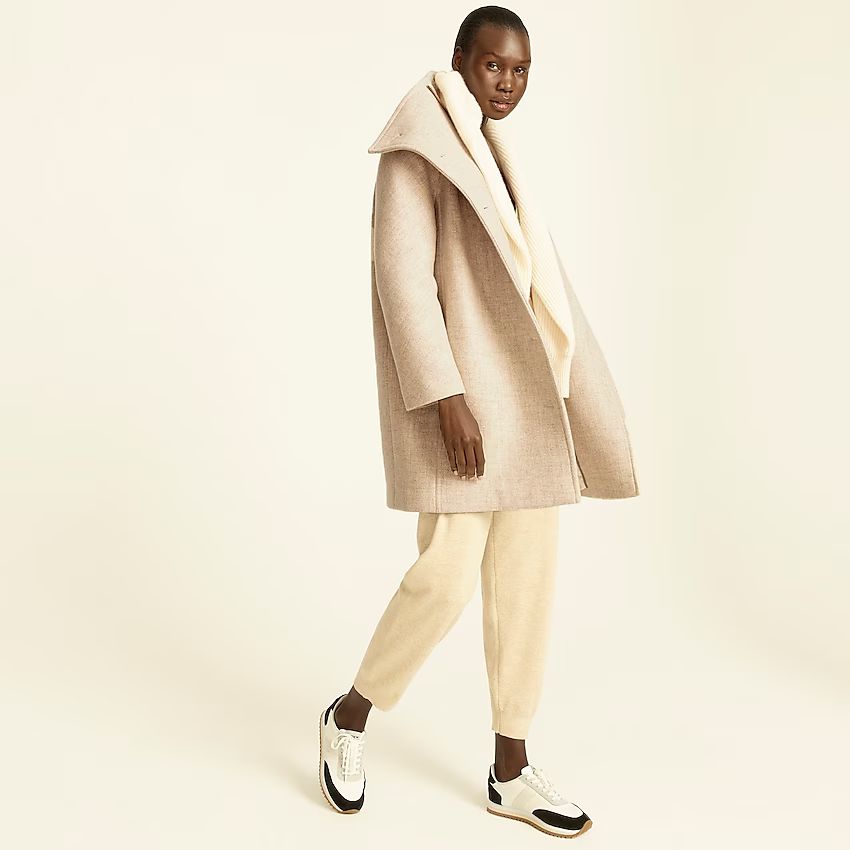 Villa coat in Italian stadium-cloth wool | J.Crew US