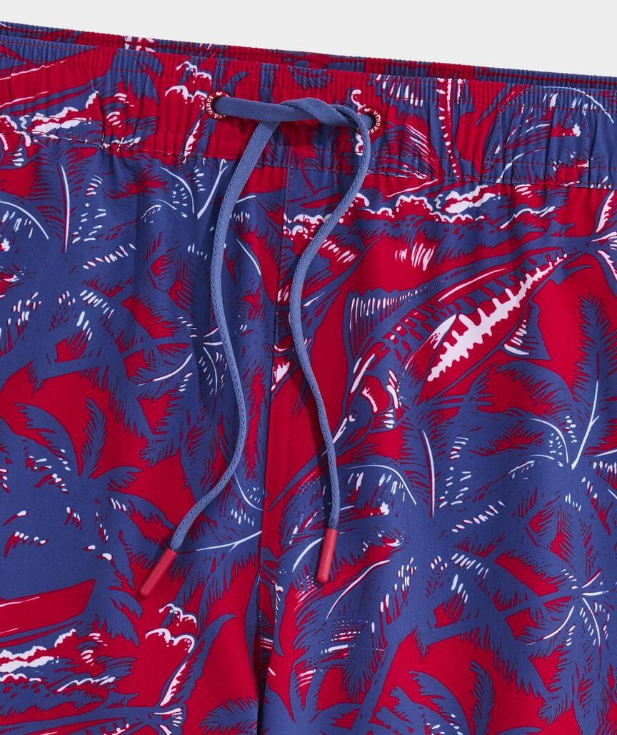 7 Inch Printed Chappy Swim Trunks | vineyard vines