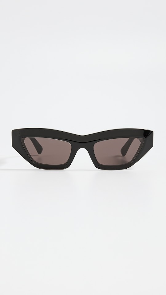 Edgy Narrow Cat Eye Sunglasses | Shopbop