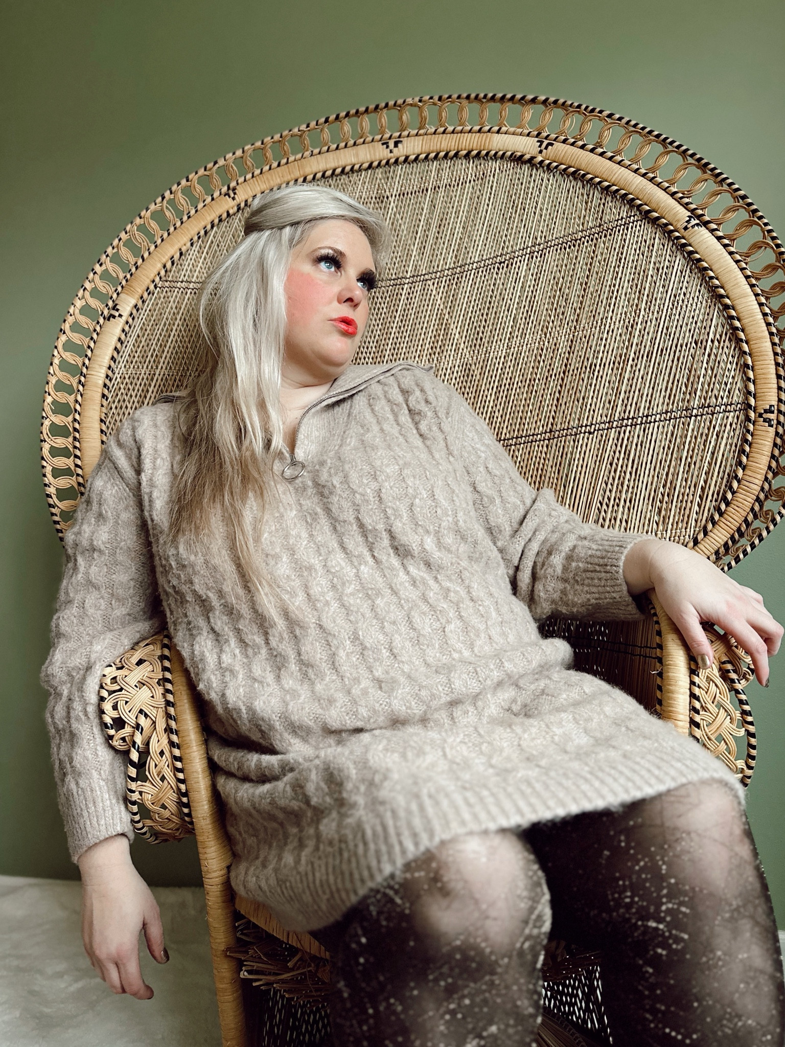 The crème de la creme 

Crème de la crème 

This wins the softest sweater dress award of the year for me!

Knit Troyer Collar Oversized Dress & I’m in size 16/18.

Troyer collar (never had heard of this before but it’s my fav collar), with partial zipper, long sleeves
ribbed cuffs & oversized silhouette.

You’ll want to live in this! I paired it with tights however, the tights run extra small if you’ve got bigger thighs-size up twice in these.

Use code crystleulla to save 35%

#ullapopken #midsize #softaesthetic #plussizefashion #ltkover40 #ltkplussize #fashionover40 #luxuryclothing #wiwt #seattleblogger #curvyfashion #ltkfashion #lotd #midsizefashion 
#sweaterdress #neutralstyle 

#LTKplussize #LTKstyletip #LTKover40