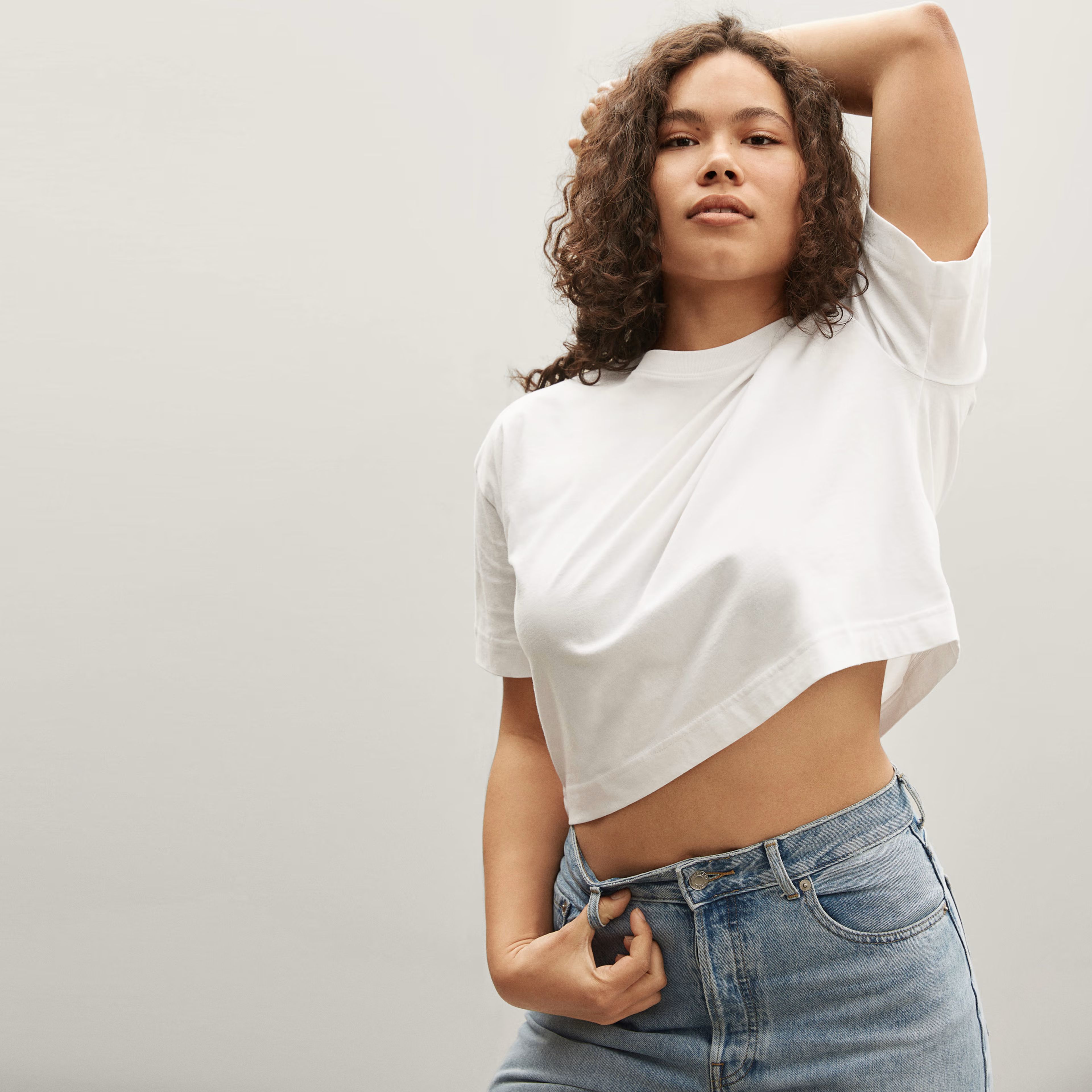 The Organic Cotton Cropped Tee | Everlane