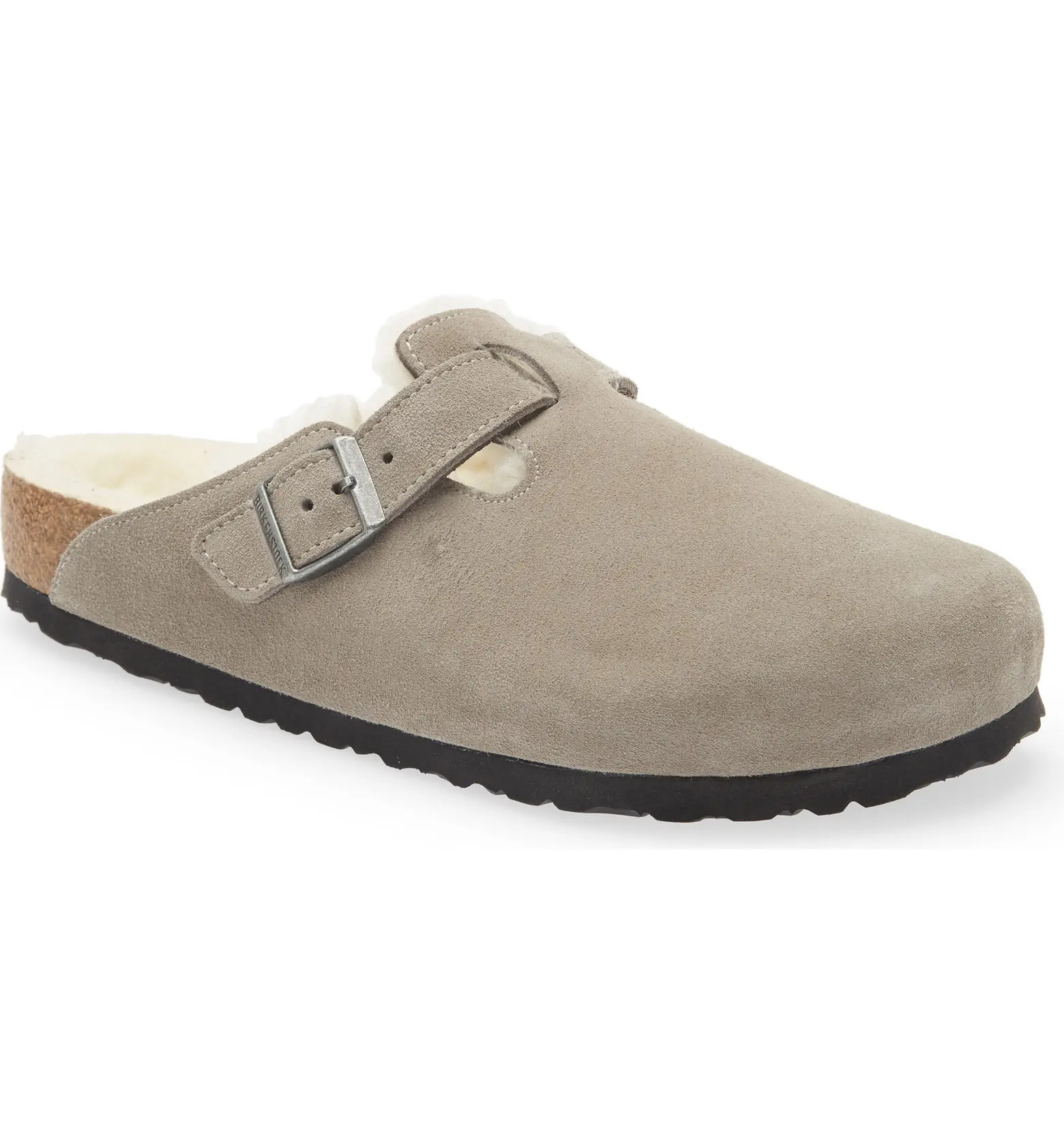 Boston Genuine Shearling Lined Clog | Nordstrom