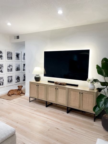 I am so happy with these cabinets from Amazon that pushed together to turn into one long tv console. 

#LTKhome #LTKstyletip #LTKfamily