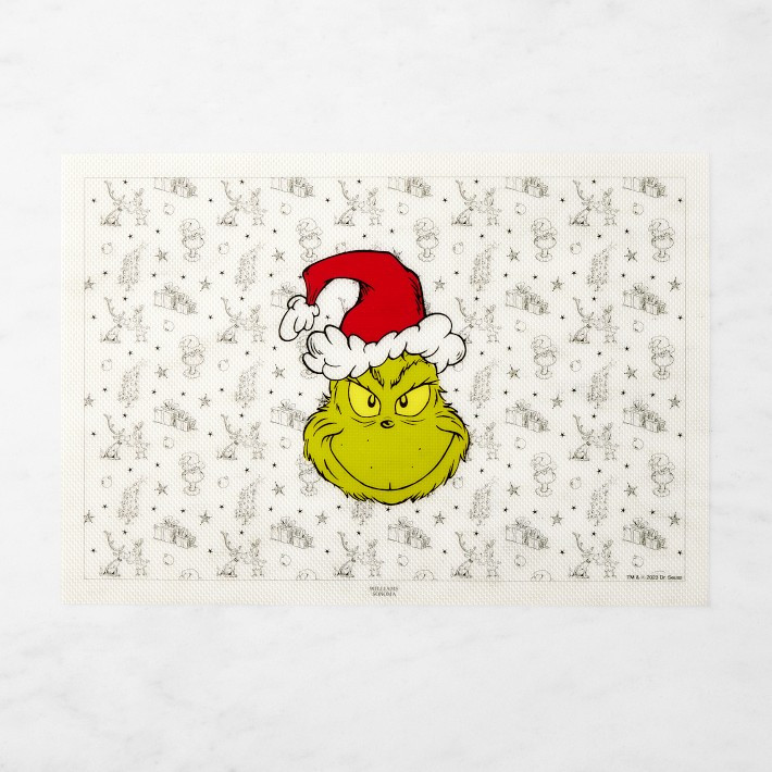 The Grinch™ Nonstick Silicone Baking Mat | Williams-Sonoma