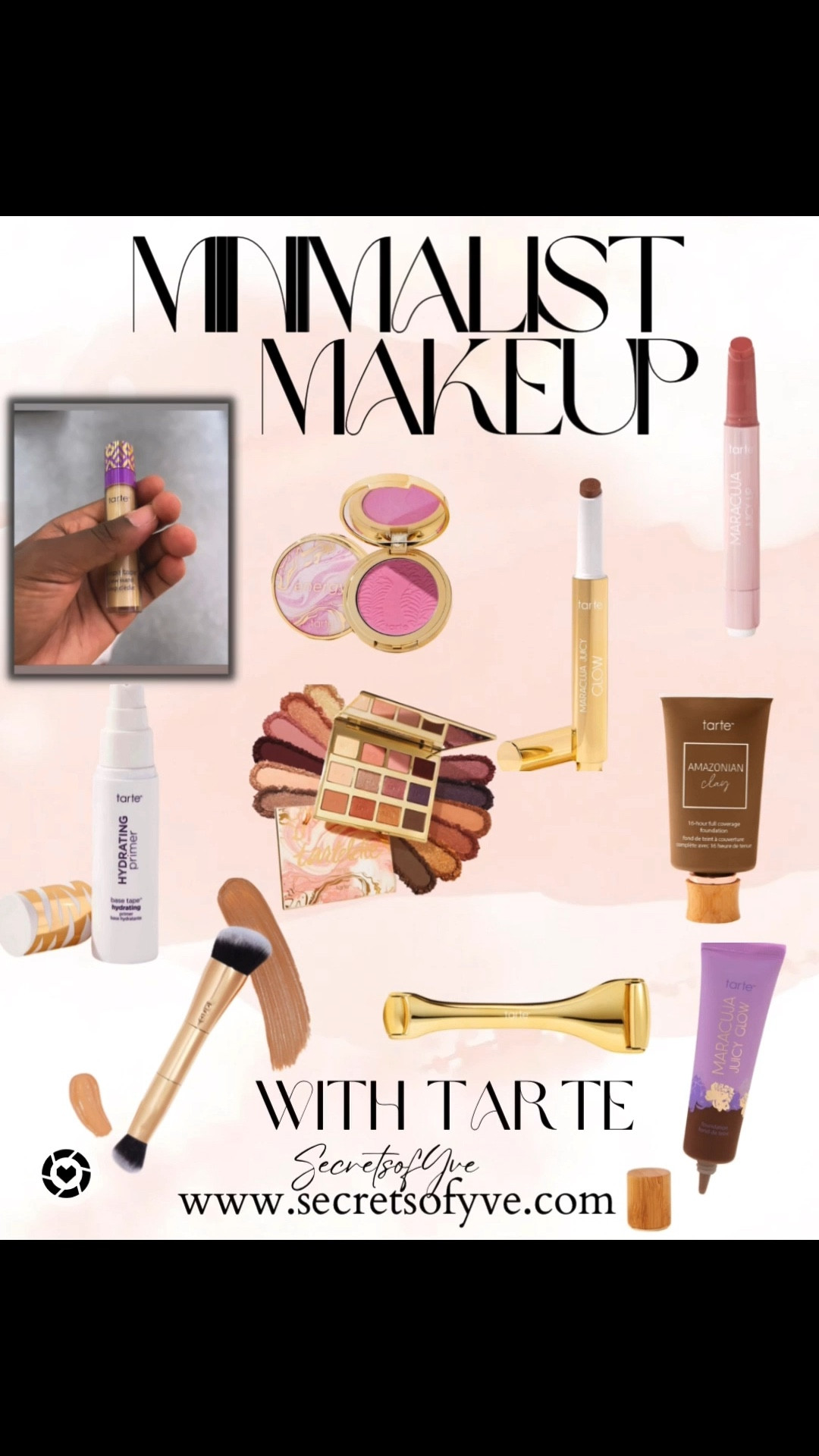 Secretsofyve: I have become such a fan of @Tarte ! Loving all my beauty purchases from them. 
#Secretsofyve #ltkgiftguide
Always humbled & thankful to have you here.. 
CEO: PATESI Global & PATESIfoundation.org
 #ltkwatchnow @secretsofyve : where beautiful meets practical, comfy meets style, affordable meets glam with a splash of splurge every now and then. I do LOVE a good sale and combining codes! #ltkgrwm #ltkfestival #ltkstyletip #ltksalealert #ltkholiday #ltkmomlife #ltku #ltkfindsunder100 #ltkfindsunder50 #ltkover40 #ltkplussize #ltkmidsize #ltktravel #ltkselfcare #ltkworkwear secretsofyve

#LTKBeauty #LTKSeasonal #LTKWedding
