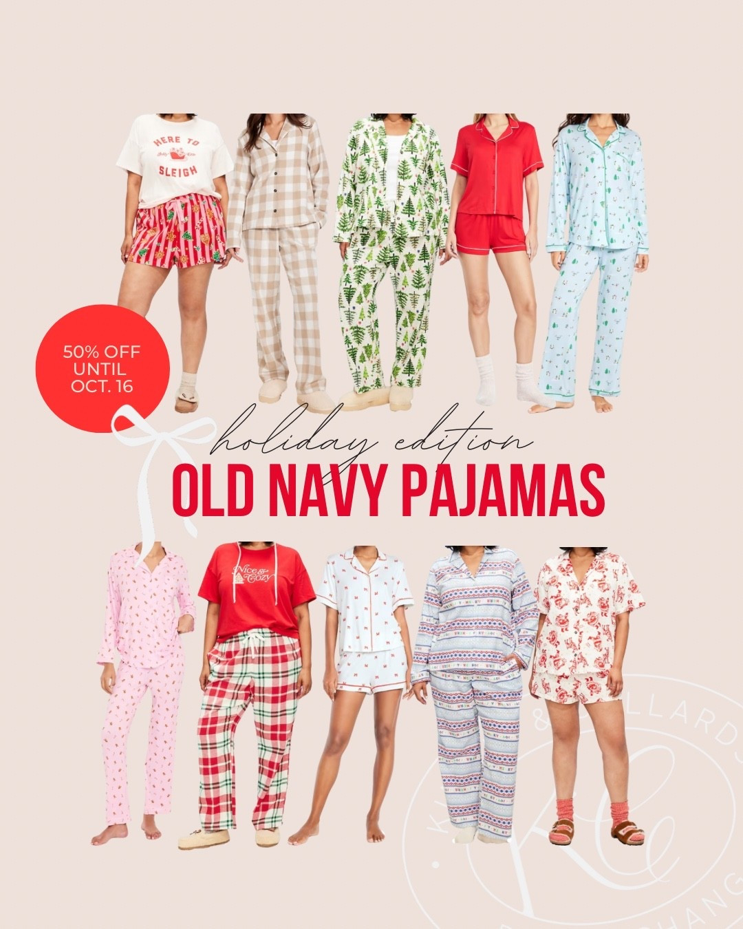 Old Navy pajamas are 50% off through this Friday!



#LTKSaleAlert #LTKSeasonal #LTKPlusSize