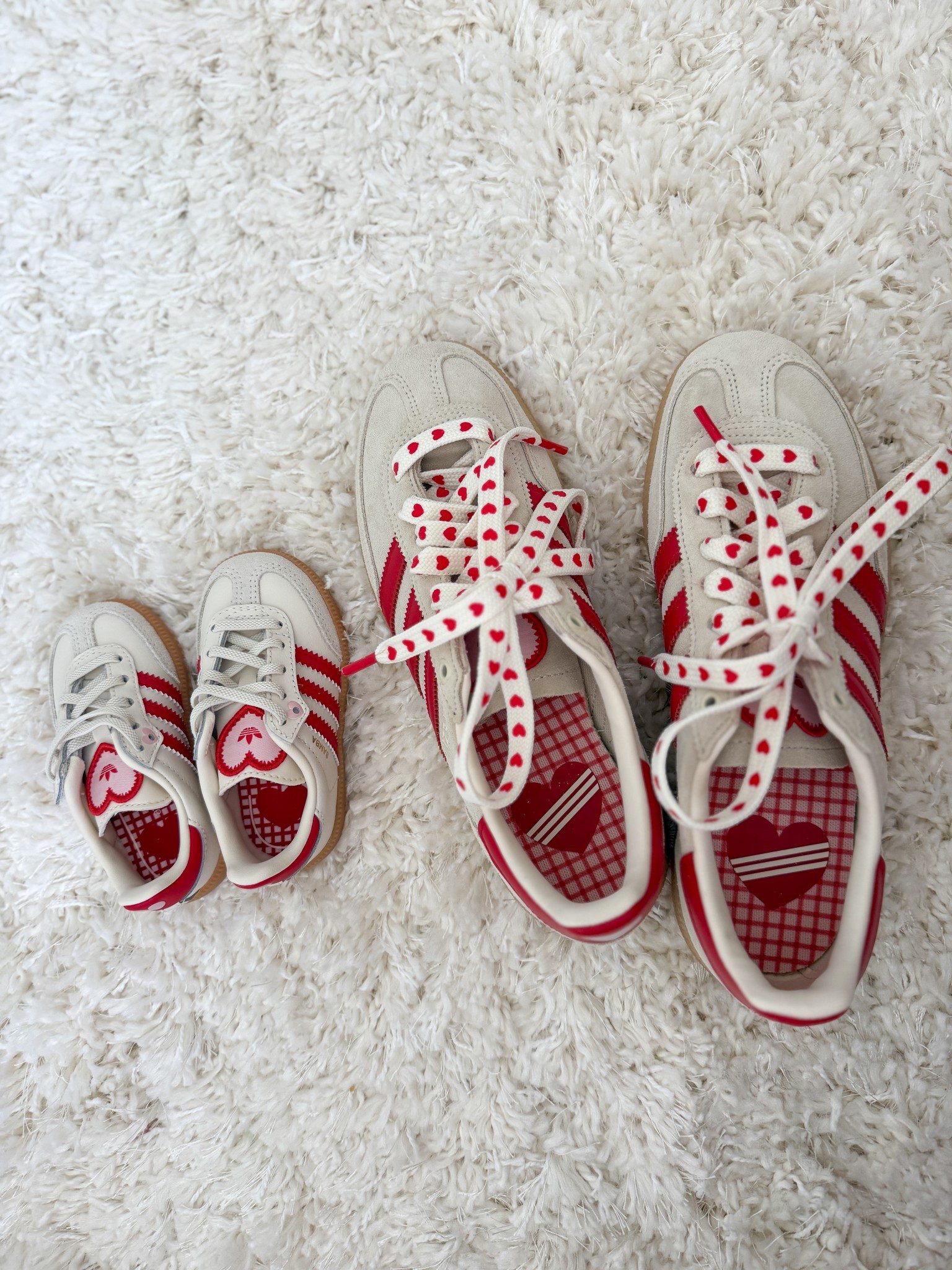 the sweetest matching Valentine’s Day shoes (and perfect for Indiana Hoosiers football too!) I love being a girl mom ❤️ 

#LTKValentine #LTKBaby #LTKmomlife