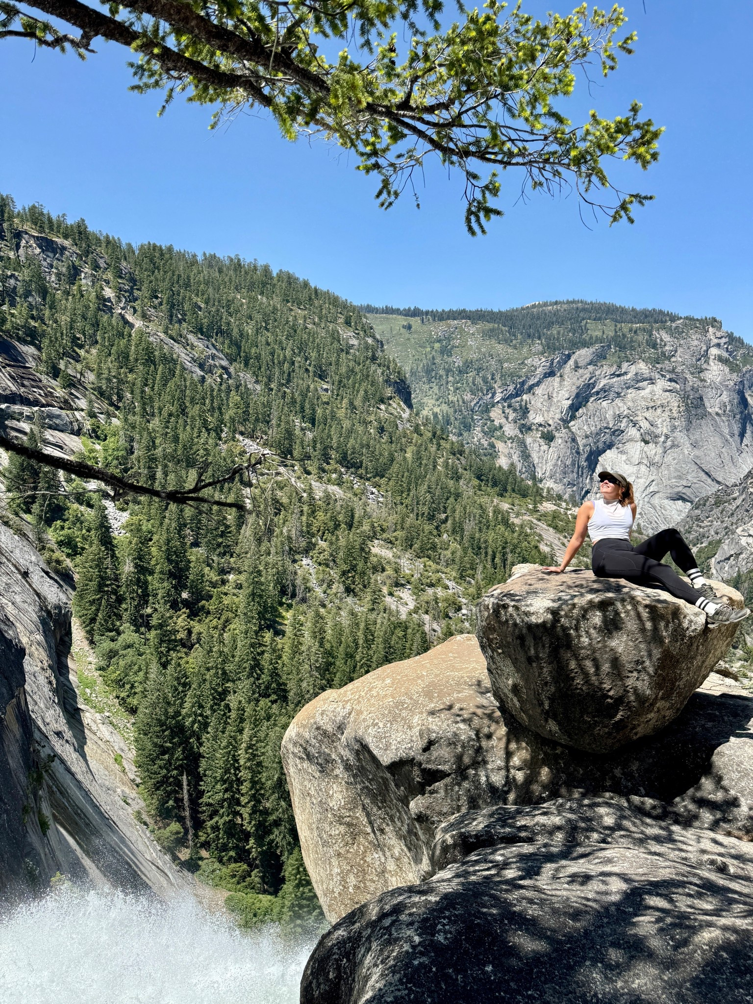 yosemite exploring 🏕️ 

popflex ponytail cap, apero mesh keyhole tank, align bra, lululemon fast and free leggings, bombas socks, adidas terrex hiking boots, osprey 7L kitsuma pack, apple watch series 10


#LTKTravel #LTKActive #LTKSummerEdit