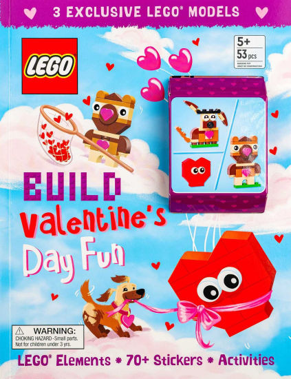 LEGO Books: Build Valentine's Day Fun! | Barnes & Noble