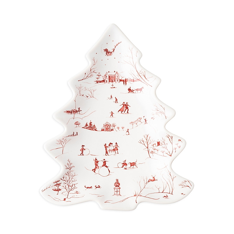 Juliska Country Estate Winter Frolic Ruby Small Tree Tray | Bloomingdale's (US)