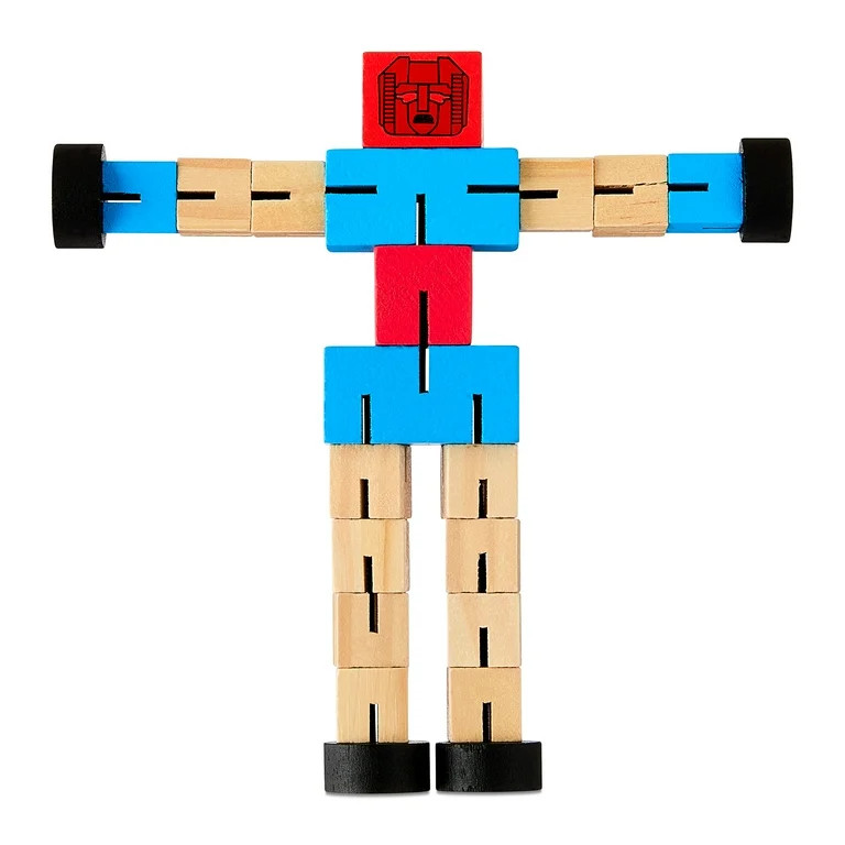 Wooden Bendable Robot Party Favor, Multicolor, Easter by Way To Celebrate | Walmart (US)