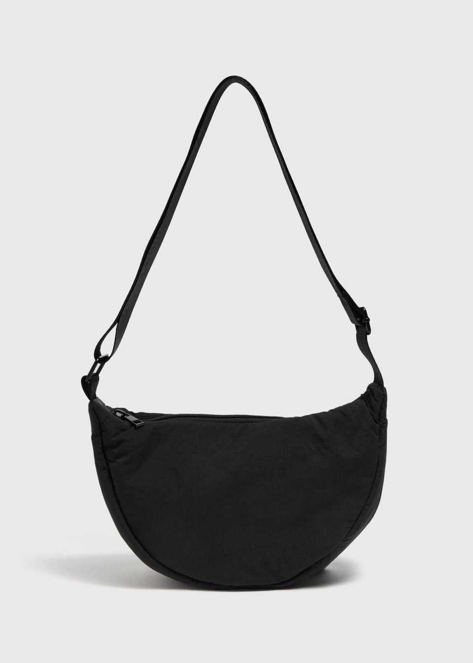 Black Cross Body Moon Bag | Matalan (UK)