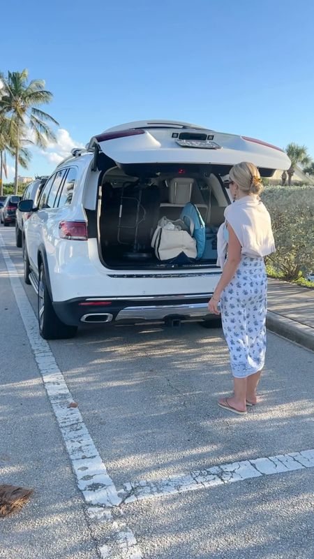 We’ve made enough trips to the beach to know that our hands are fulllll. We have a little one that wants to be carried, coolers, towels, boards, chairs and more. It was time for us to get a beach cart! Found this deluxe one that has all of the bells and whistles and had to share our first outing with it! Phone holders, insulated cup holders, zippered storage for delicates, chair holders, and a ton of room for bags and things. It’s big but it’s the real deal! 
#beachbuggy #beachday #beachstroller 


#LTKtravel #LTKswim #LTKfamily