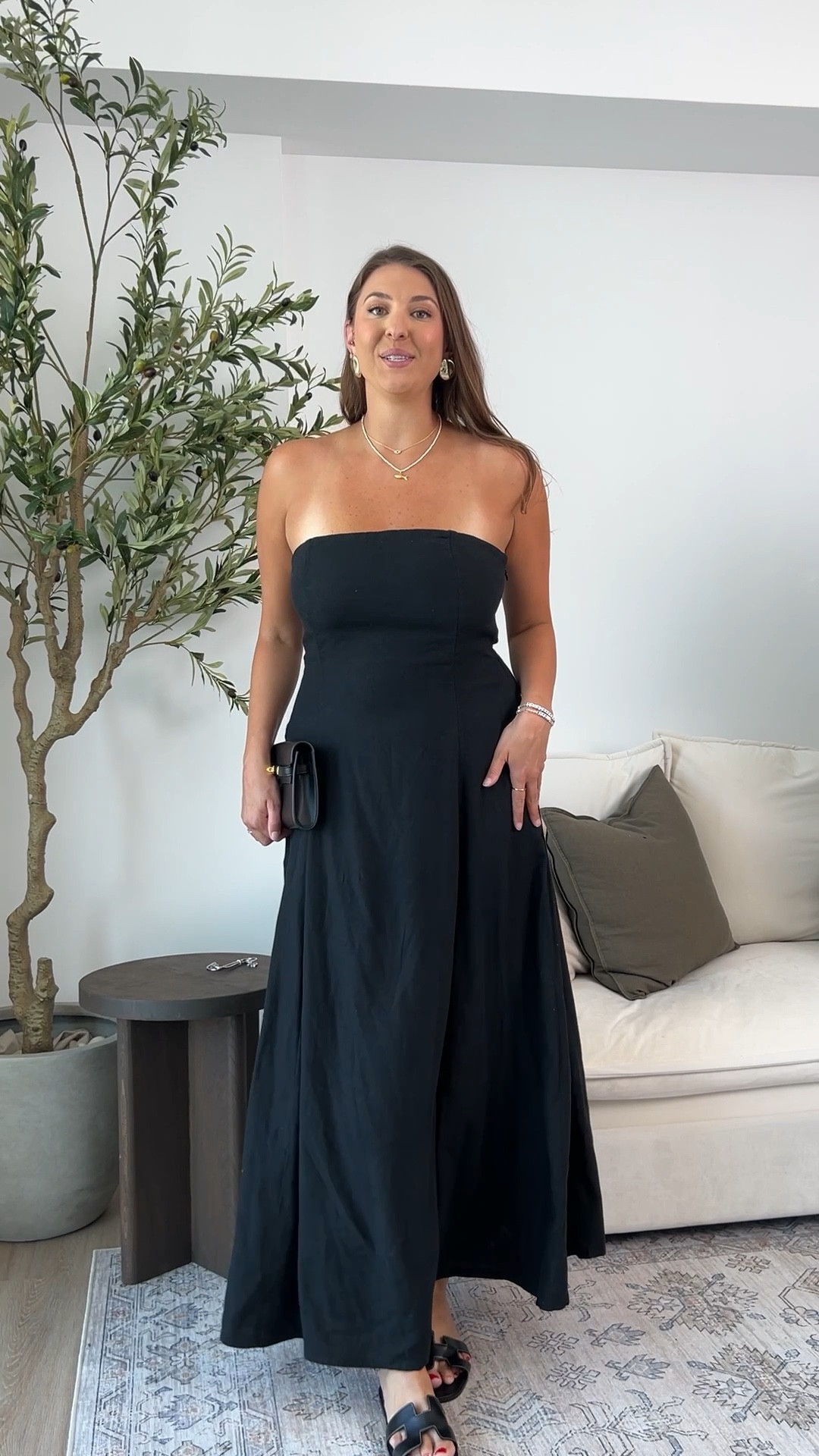 This black strapless maxi is one of those pieces you’ll reach for over and over. Simple, flattering, and so easy to dress up or down. Perfect for date night, dinners, events, or anytime you want an effortless, chic look without overthinking it.

Keywords:
black strapless dress, black maxi dress, strapless maxi, elegant black dress, date night outfit, classic black dress, minimalist style, flattering dress, versatile wardrobe staple, timeless fashion look

#LTKgrwm #LTKTall #LTKMidsize