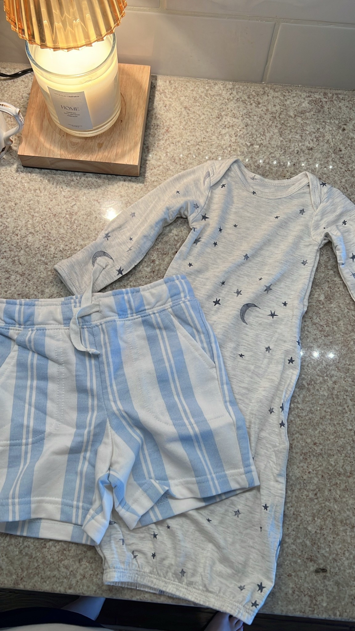 Target run finds! Newborn nightgown & cute spring/summer toddler boy shorts 

#LTKKids #LTKFamily #LTKBaby