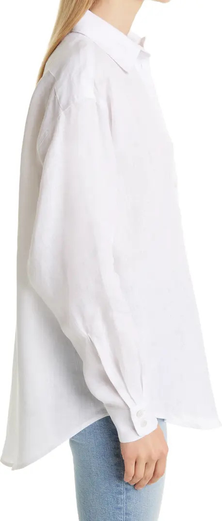 Rachel Comey Women's Ames Oversized Linen Shirt | Nordstrom | Nordstrom
