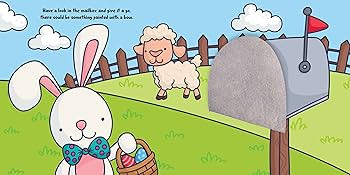 Peek and Seek - Eggcited for Easter - Children's Sensory Touch and Feel Board Book with Felt Flap... | Amazon (US)